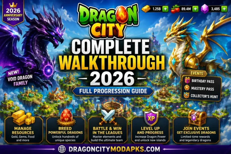 Dragon City Walkthrough 2026 [Complete Guide]